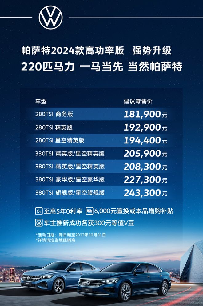 博鱼(中国)2024款大众售1819万起 新配色配置升级